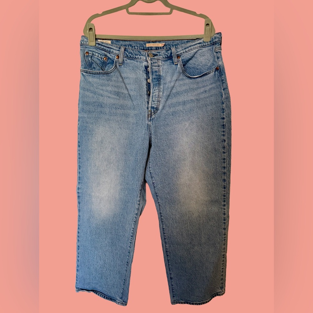 Levi’s RIBCAGE STRAIGHT ANKLE PLUS SIZE 16W